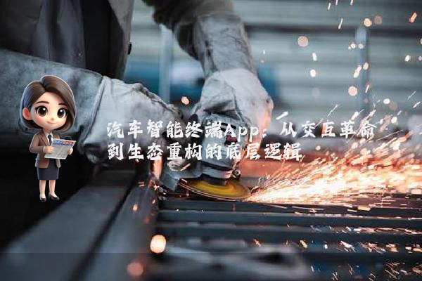 汽车智能终端App:从交互革命到生态重构的底层逻辑