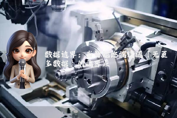 数据边界：当智能终端遭遇「无更多数据」的临界点